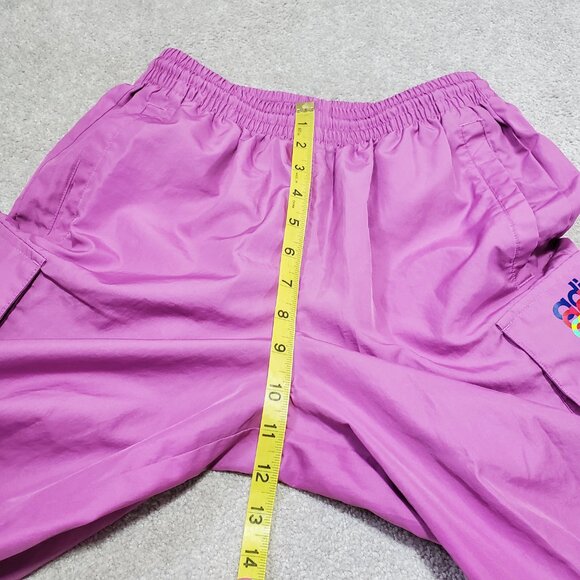 ADIDAS Hyperreal Cargo 9.5" Shorts Pull-On Utility Semi Pulse Lilac Men's Small - Picture 13 of 15